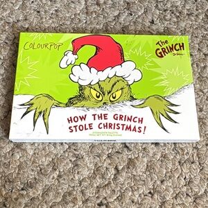 ColourPop The Grinch Holiday Eyeshadow Palette